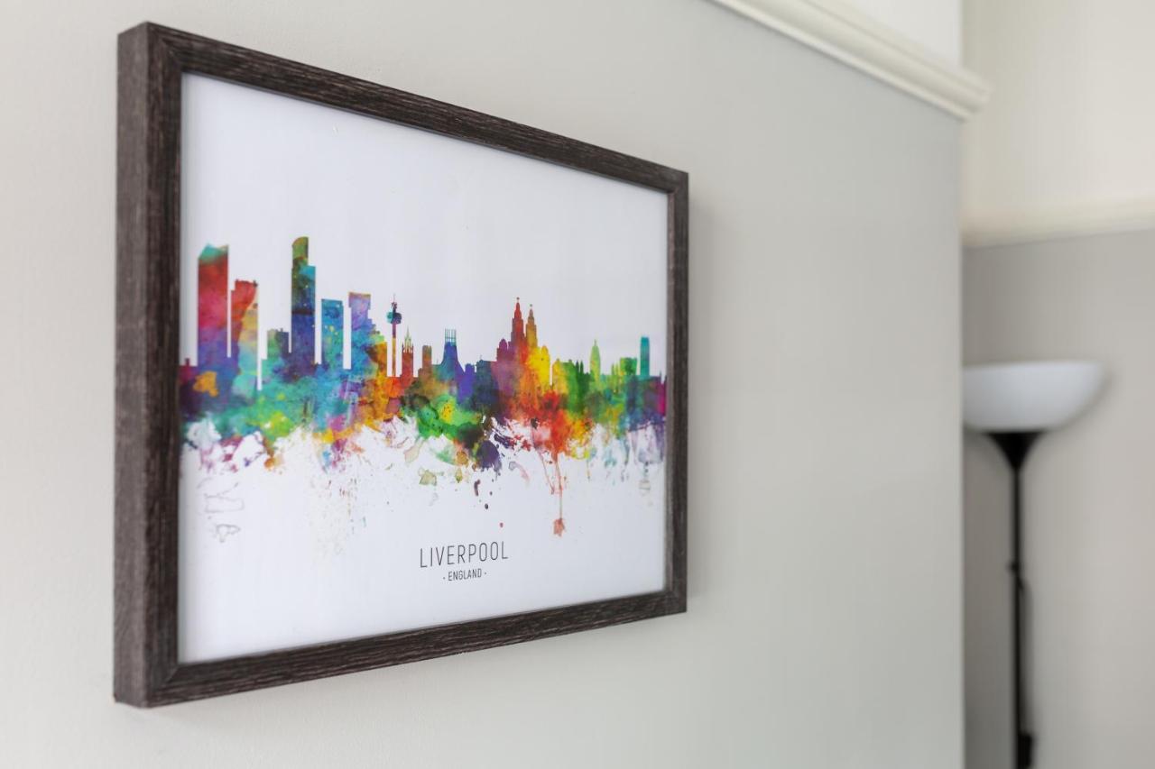 Comfortable Liverpool Townhouse - Free Parking ภายนอก รูปภาพ