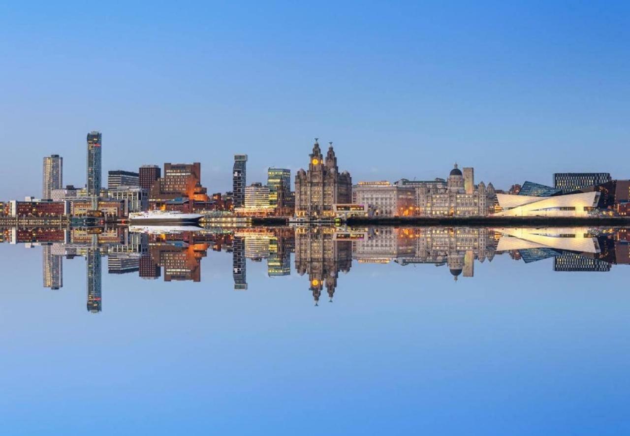 Comfortable Liverpool Townhouse - Free Parking ภายนอก รูปภาพ